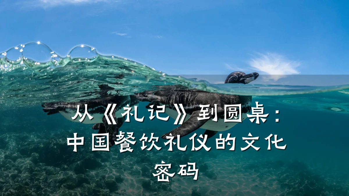 从《礼记》到圆桌：中国餐饮礼仪的文化密码