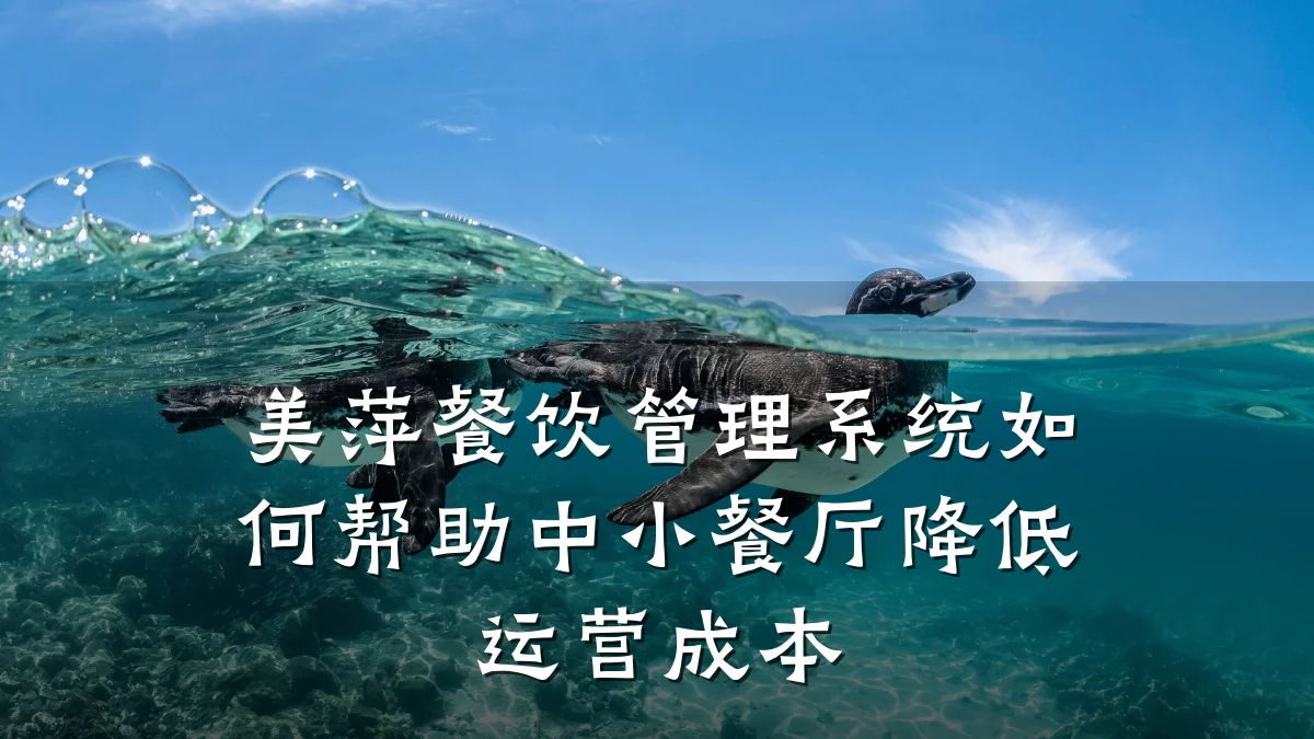 美萍餐饮管理系统如何帮助中小餐厅降低运营成本