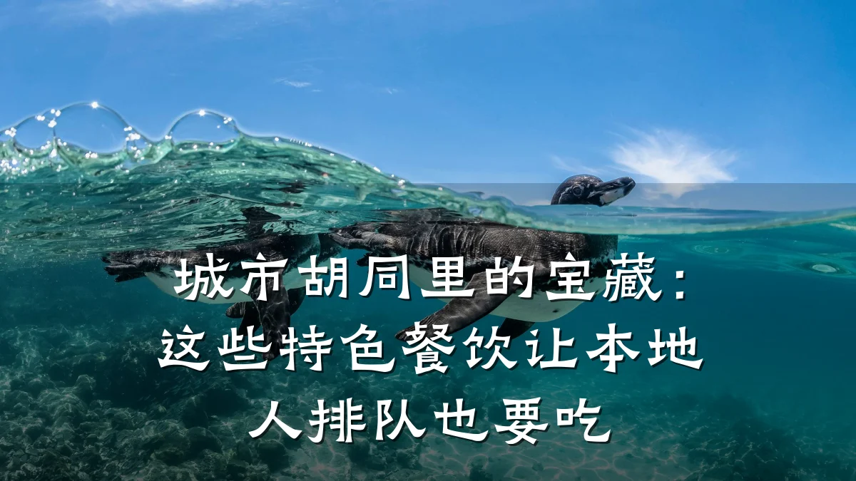 城市胡同里的宝藏：这些特色餐饮让本地人排队也要吃