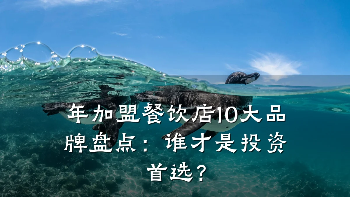 年加盟餐饮店10大品牌盘点：谁才是投资首选？