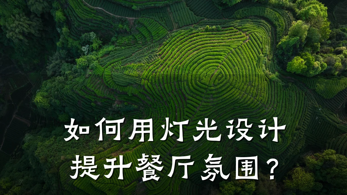 如何用灯光设计提升餐厅氛围？