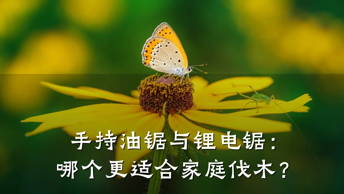 手持油锯与锂电锯：哪个更适合家庭伐木？