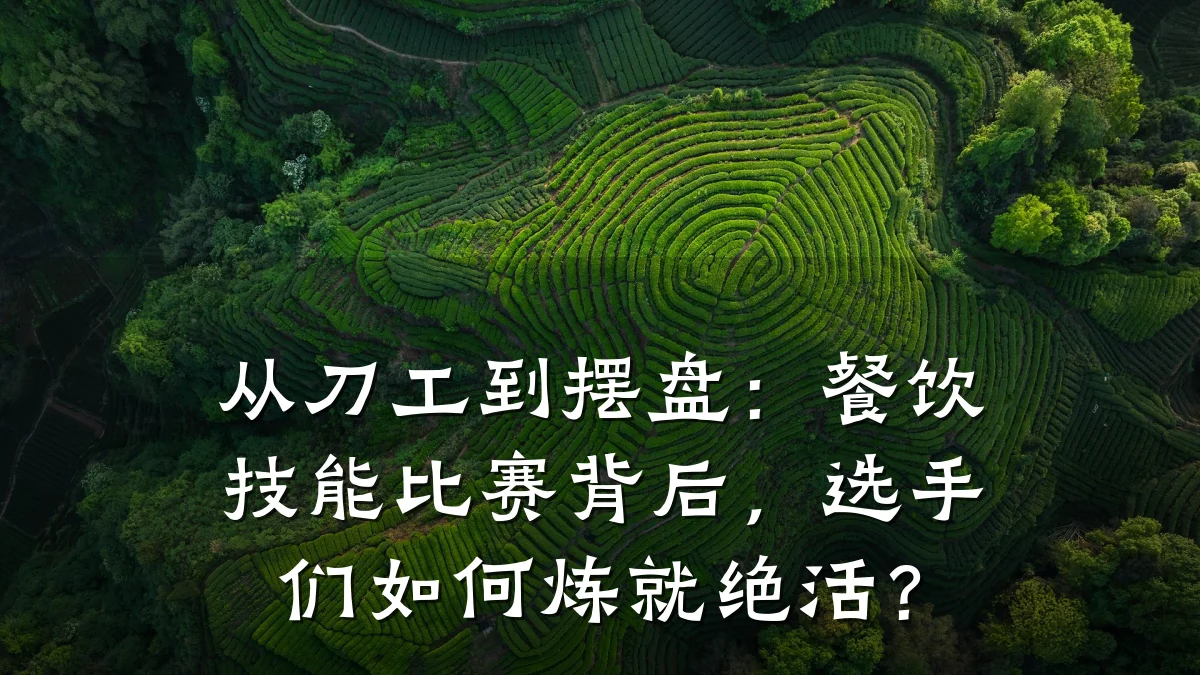 从刀工到摆盘：餐饮技能比赛背后，选手们如何炼就绝活？