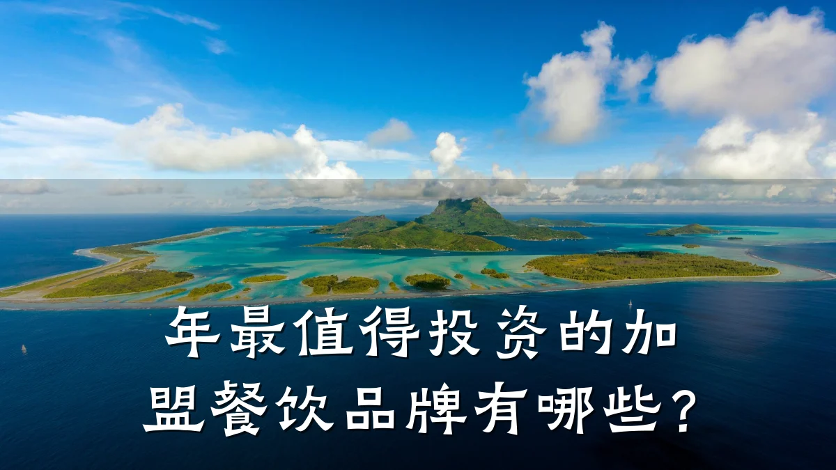 年最值得投资的加盟餐饮品牌有哪些？