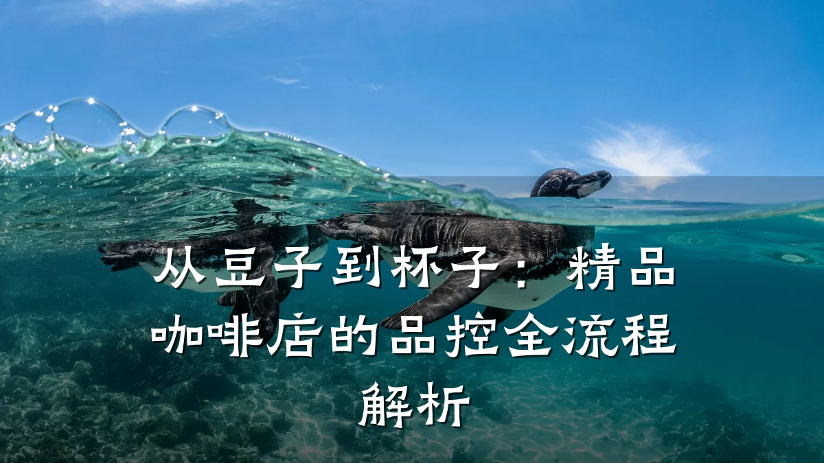 从豆子到杯子：精品咖啡店的品控全流程解析