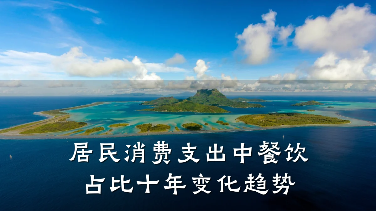居民消费支出中餐饮占比十年变化趋势