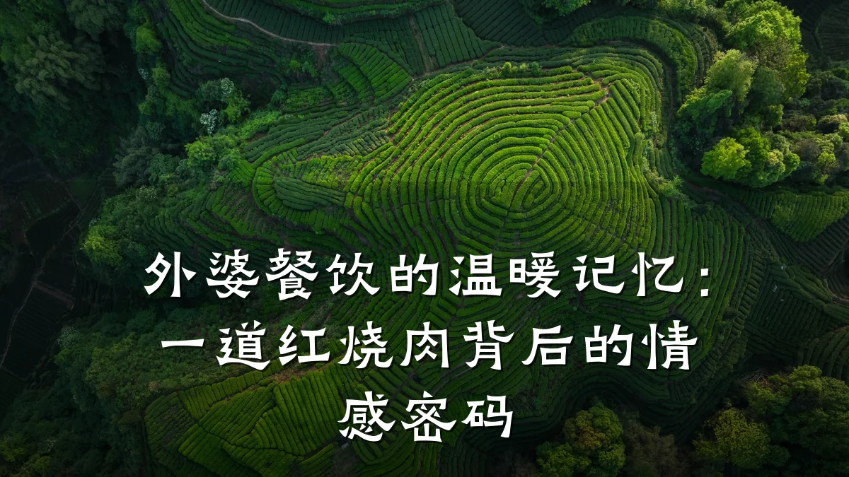 外婆餐饮的温暖记忆：一道红烧肉背后的情感密码
