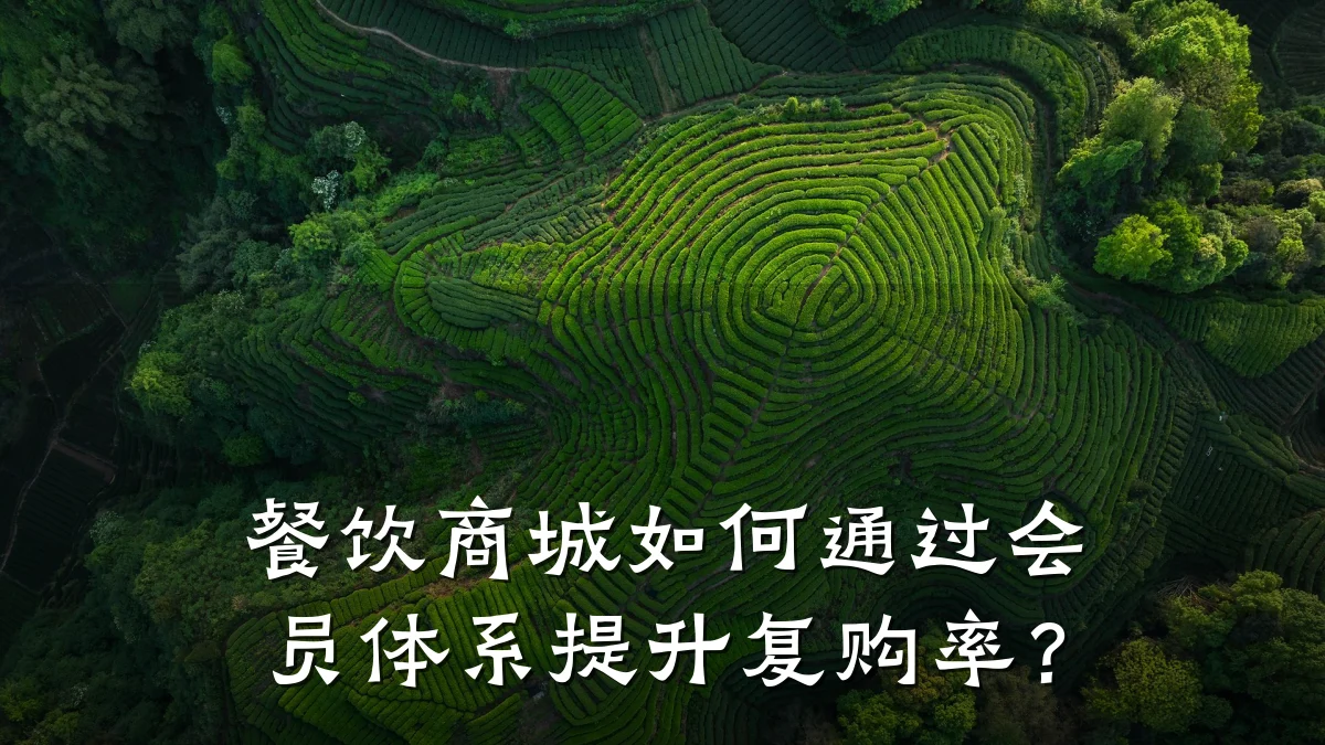 餐饮商城如何通过会员体系提升复购率？