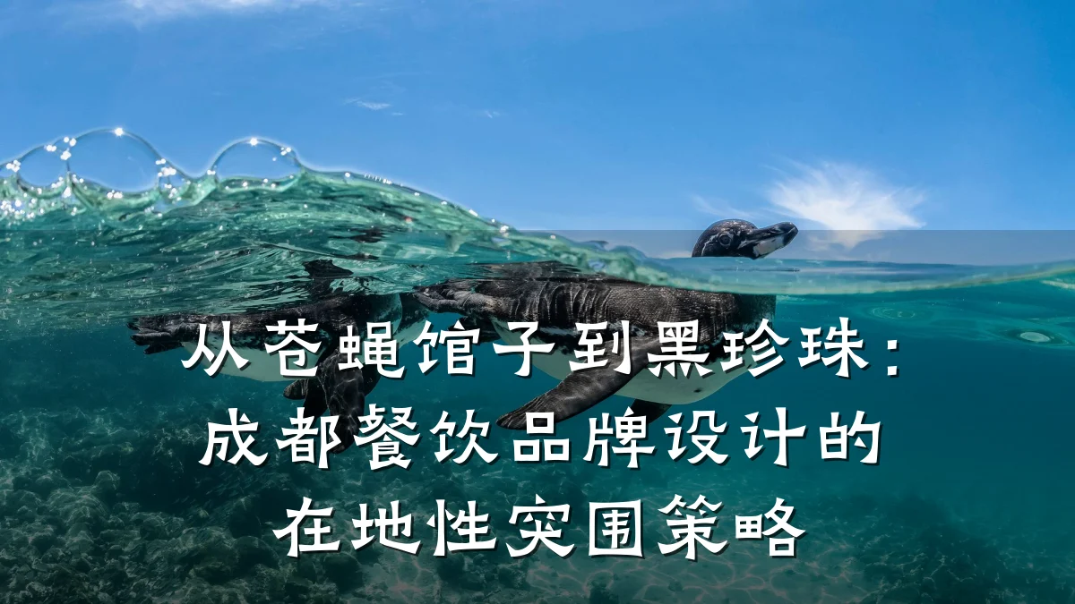 从苍蝇馆子到黑珍珠：成都餐饮品牌设计的在地性突围策略