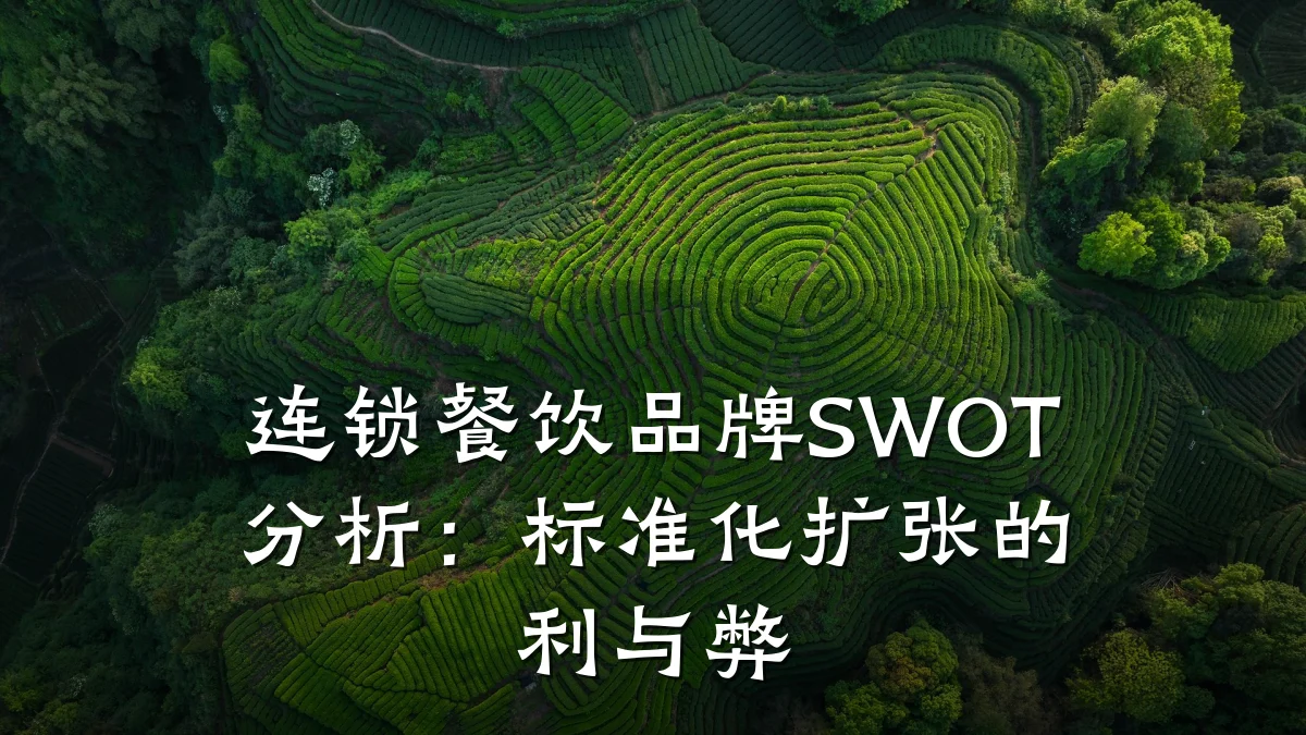 连锁餐饮品牌SWOT分析：标准化扩张的利与弊