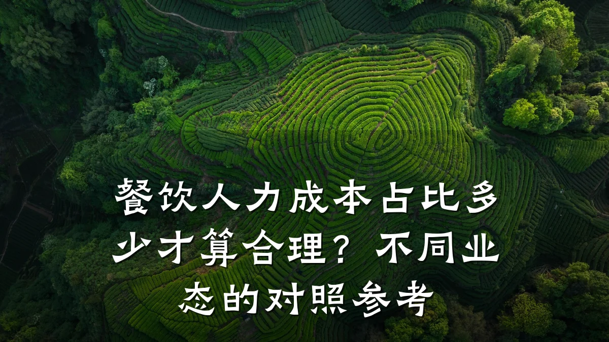 餐饮人力成本占比多少才算合理？不同业态的对照参考