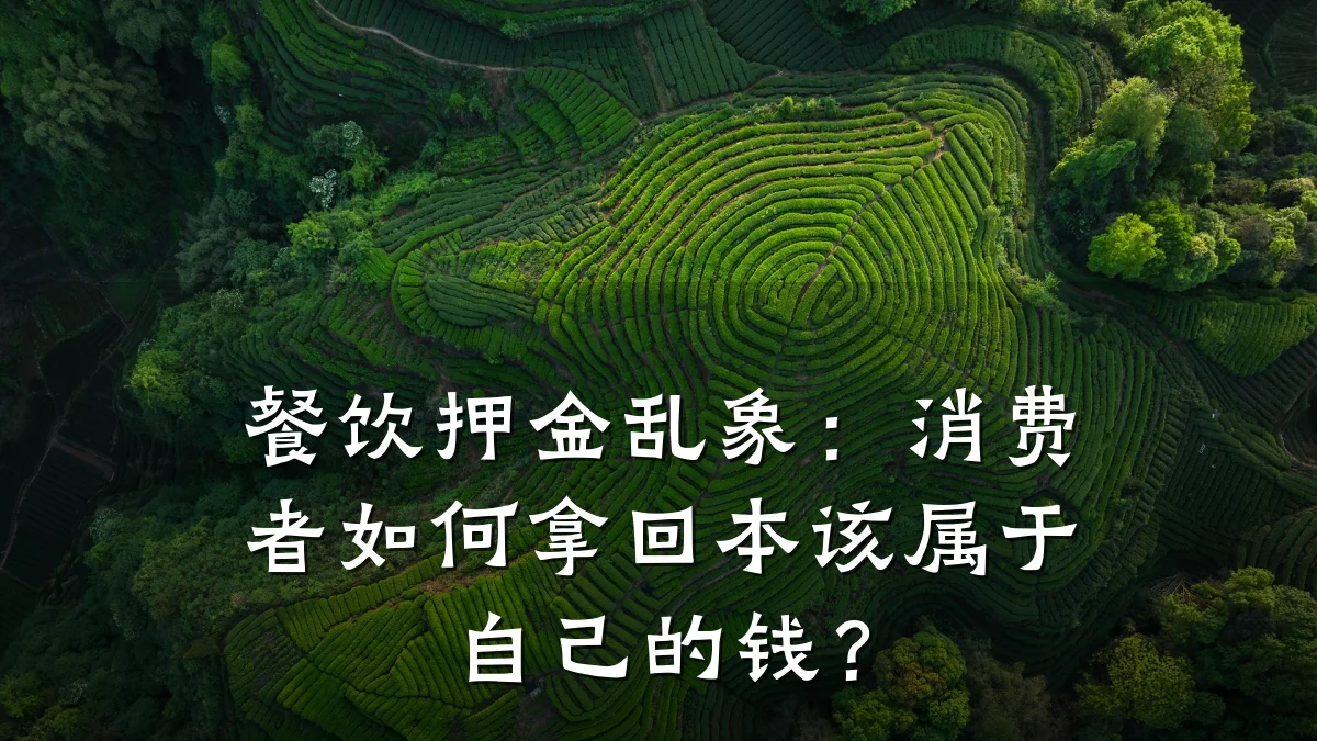 餐饮押金乱象:消费者如何拿回本该属于自己的钱?