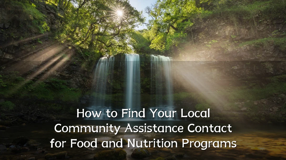 How to Find Your Local Community Assistance Contact for Food and Nutrition Programs