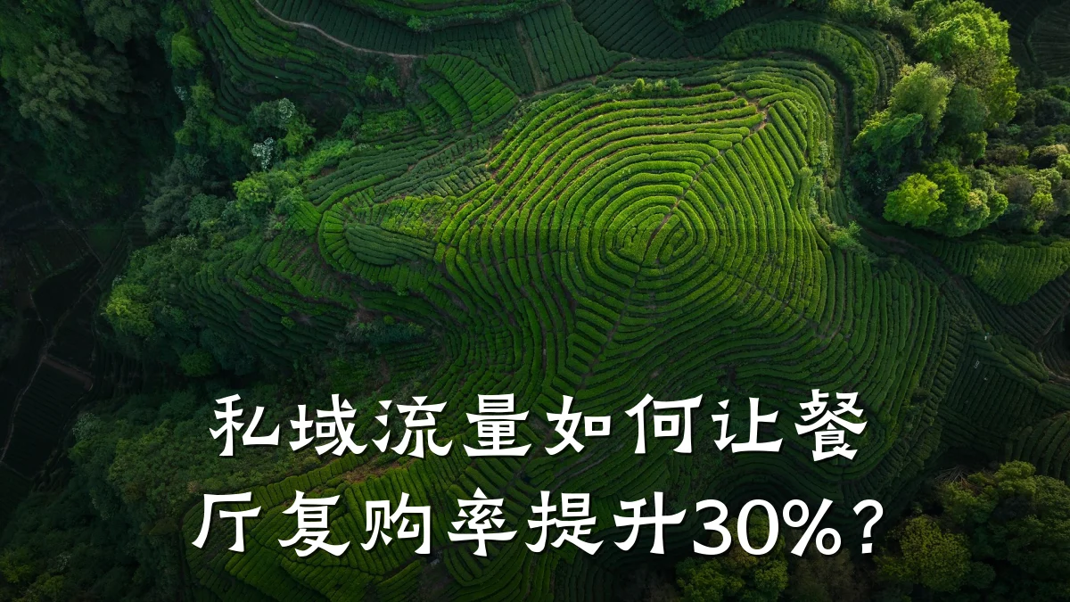 私域流量如何让餐厅复购率提升30%？