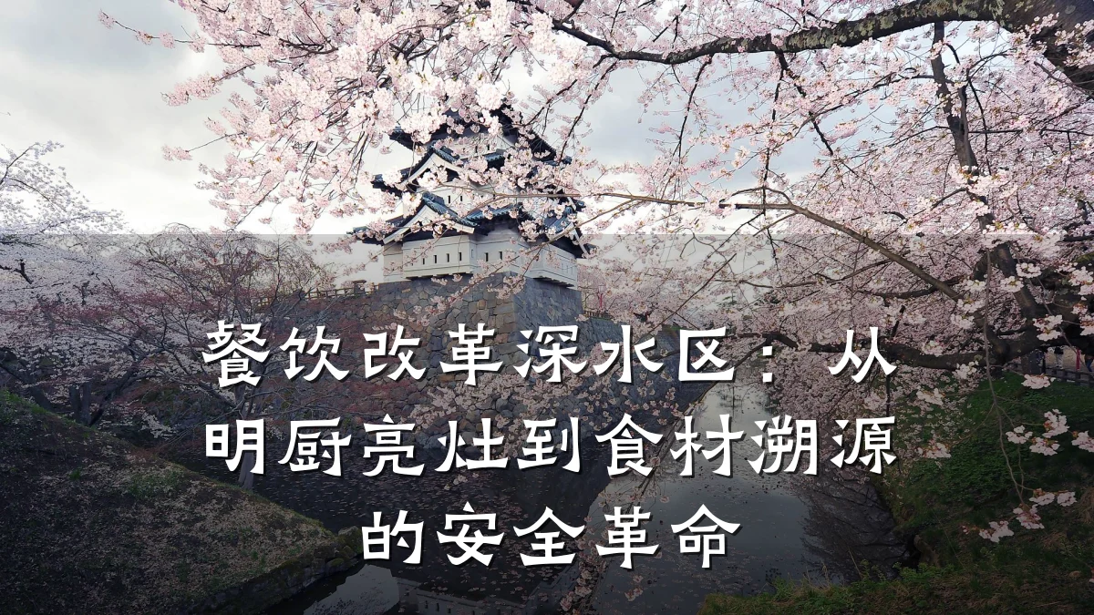 餐饮改革深水区：从明厨亮灶到食材溯源的安全革命