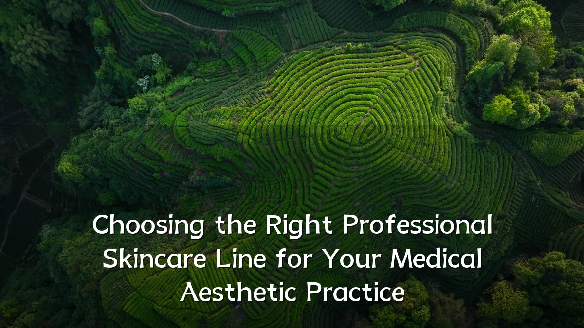 Choosing the Right Professional Skincare Line for Your Medical Aesthetic Practice