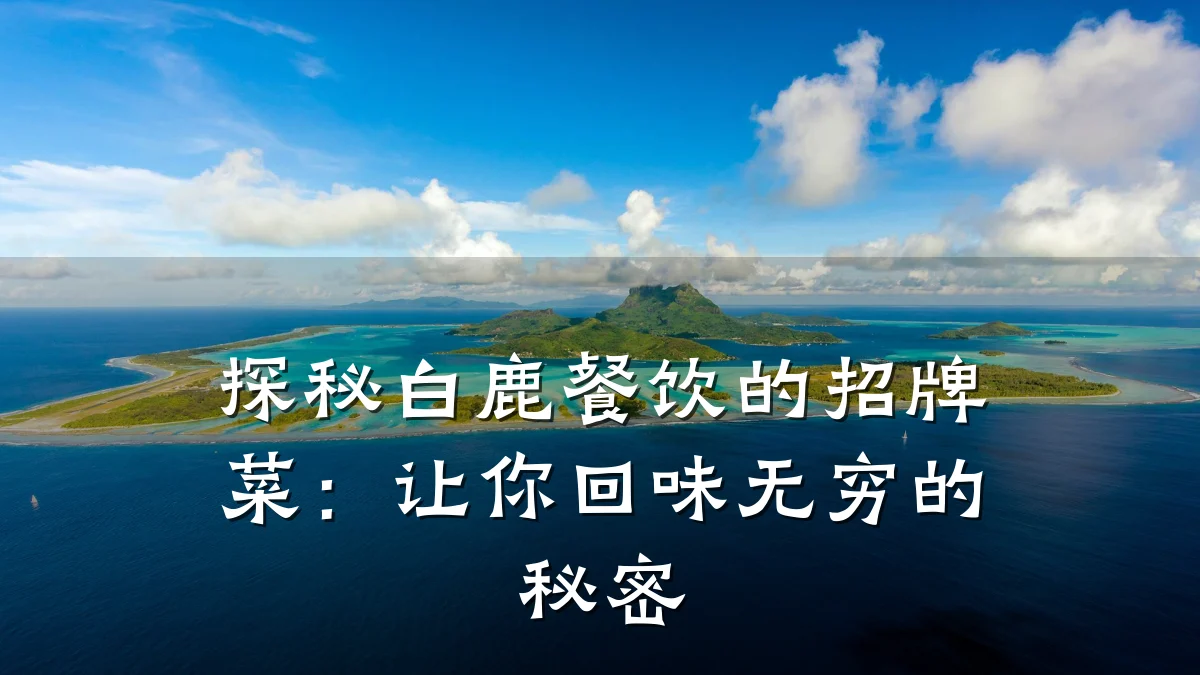 探秘白鹿餐饮的招牌菜：让你回味无穷的秘密
