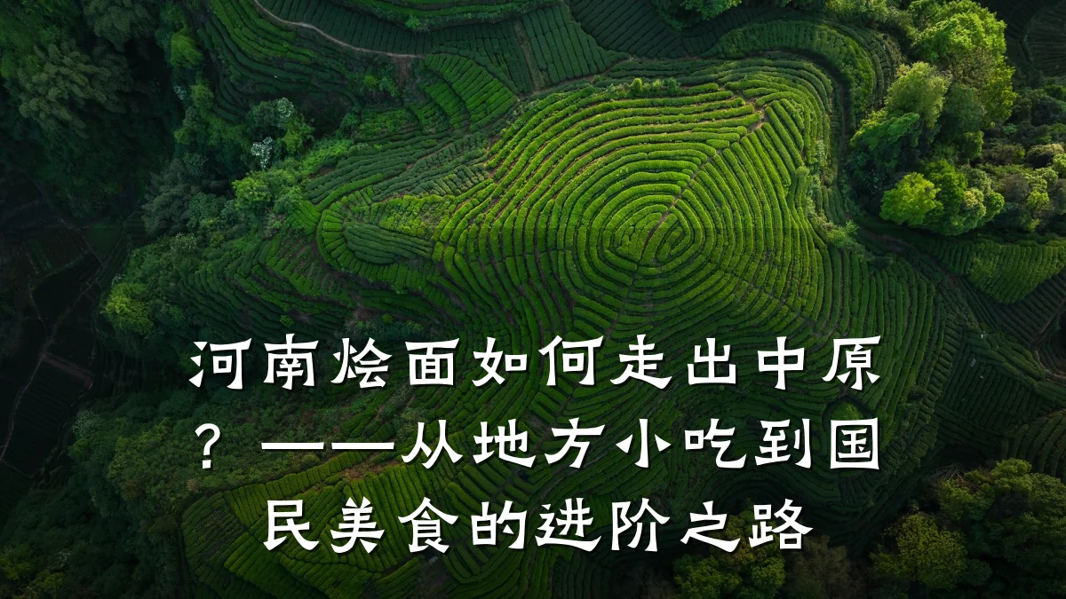 河南烩面如何走出中原？——从地方小吃到国民美食的进阶之路