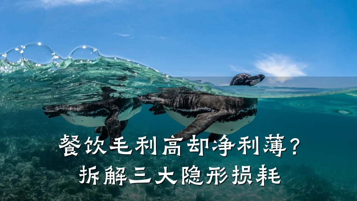 餐饮毛利高却净利薄？拆解三大隐形损耗