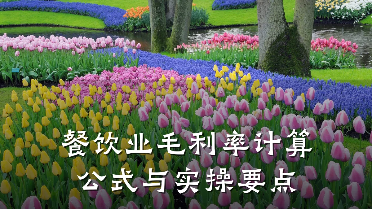 餐饮业毛利率计算公式与实操要点