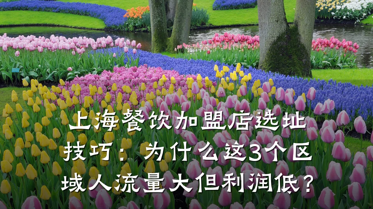 上海餐饮加盟店选址技巧：为什么这3个区域人流量大但利润低？