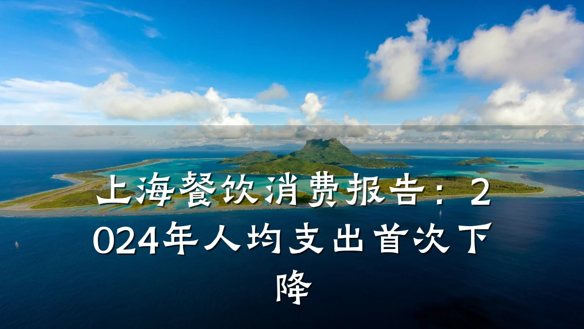 上海餐饮消费报告：2024年人均支出首次下降