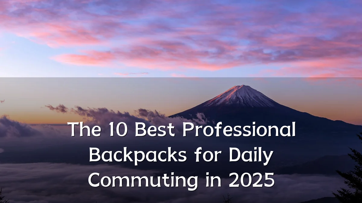 The 10 Best Professional Backpacks for Daily Commuting in 2025