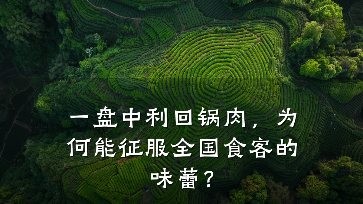 一盘中利回锅肉，为何能征服全国食客的味蕾？